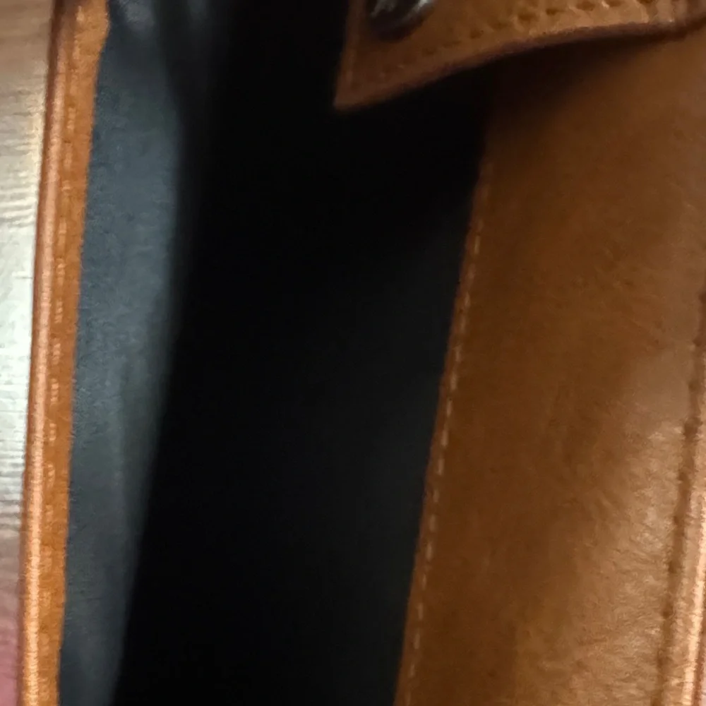 Professional Bluesky Tan Faux Leather Padfolio